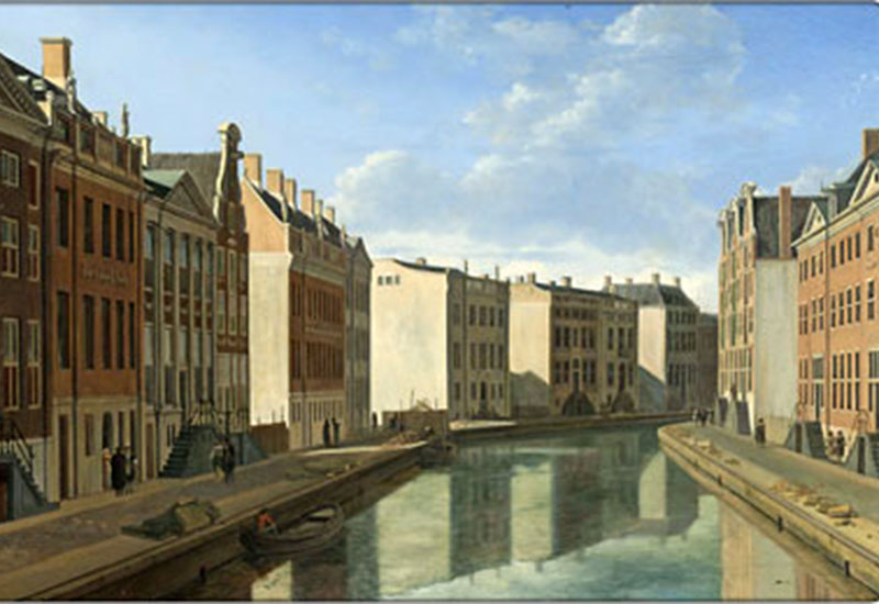 Kanały w Amsterdamie 