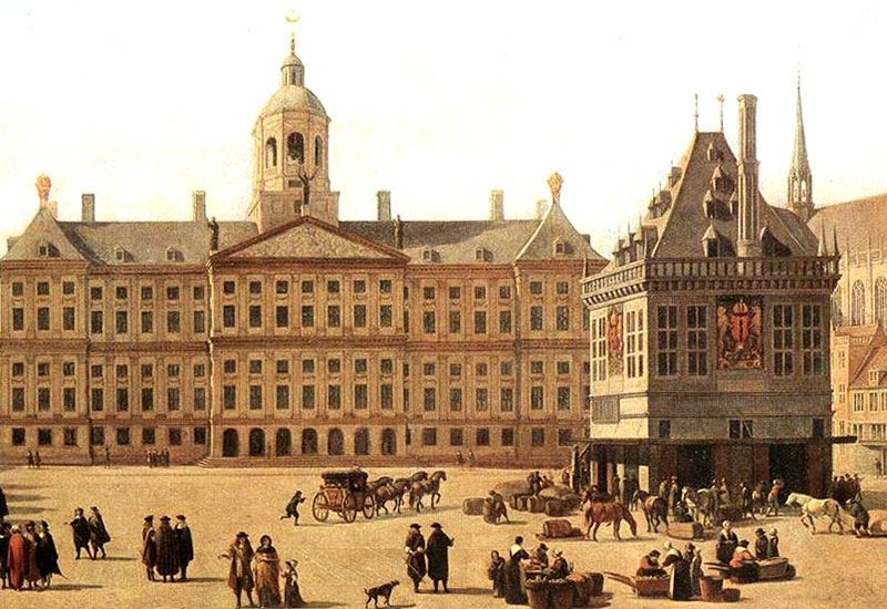 Amsterdamski ratusz - wizytówka miasta