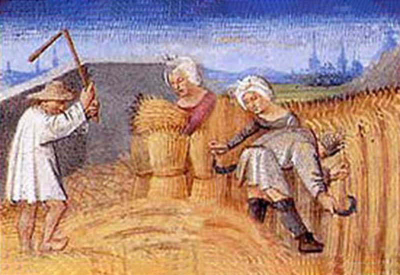 Średniowieczny chłop (pańszczyźniany)