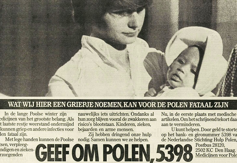 Jak Holandia pomagała Polakom pod hasłem "Pomóż Polakom przezimować"