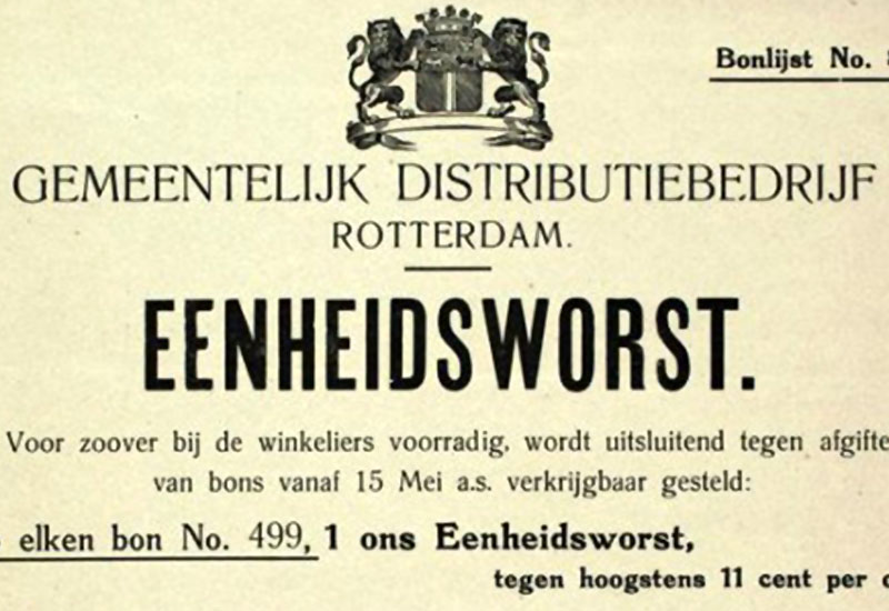 Kiełbasa równości w okupowanej Holandii