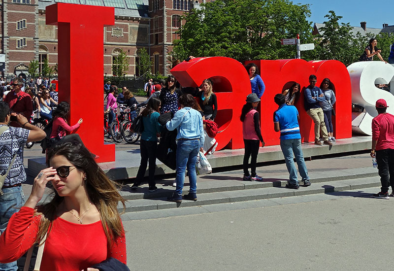 Jestem w Amsterdamie