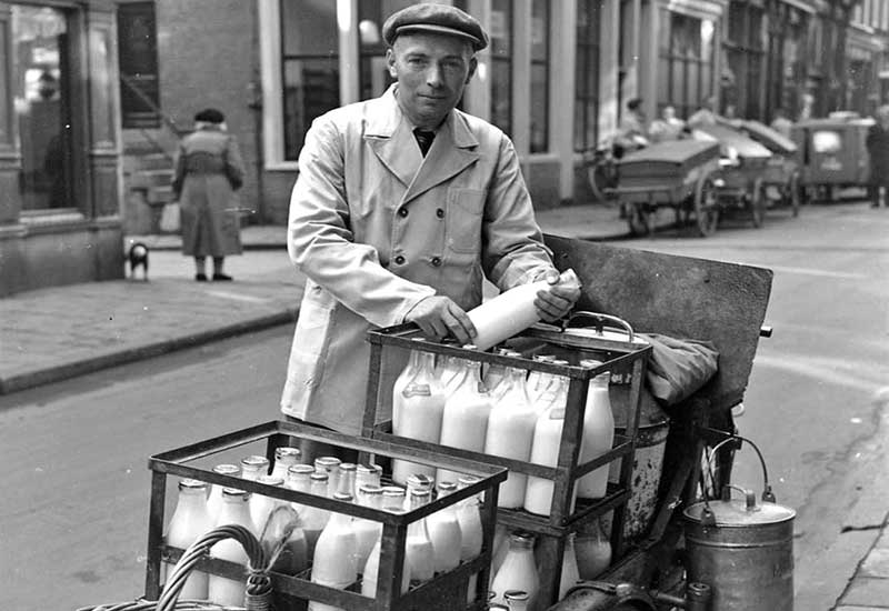 Mleczarz - wymarłe zawody