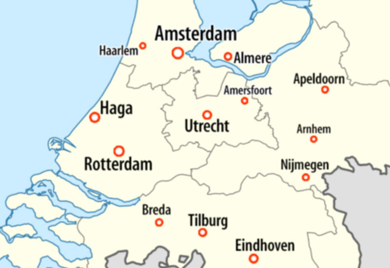 Największe miasta Holandii