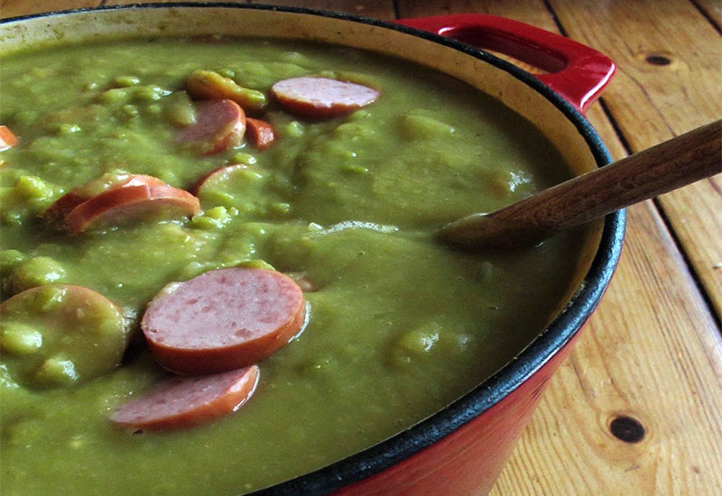 O grochówce i porach po holendersku