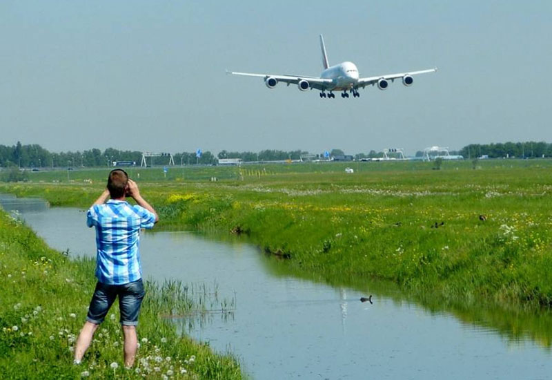 Obserwowanie samolotów - planespotting w Holandii