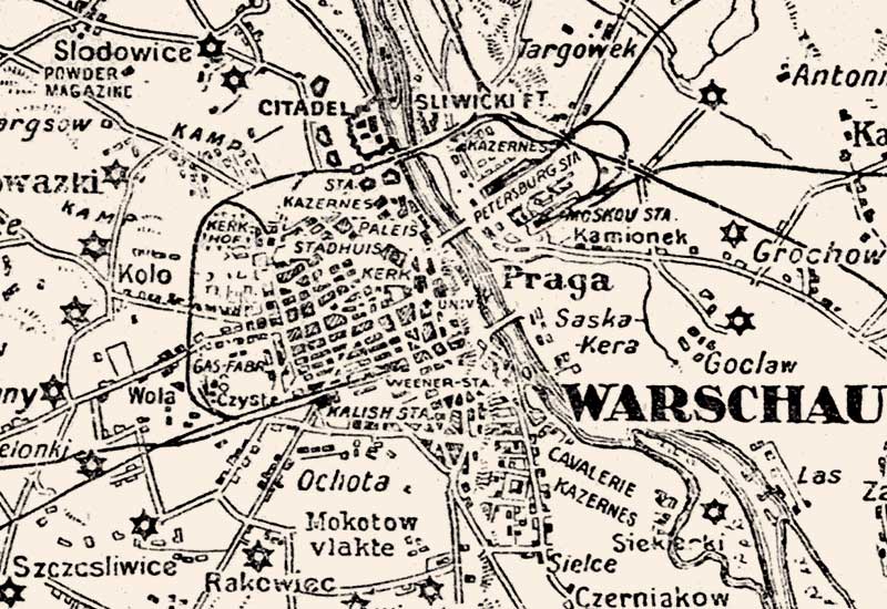 Warszawa w 1915 roku