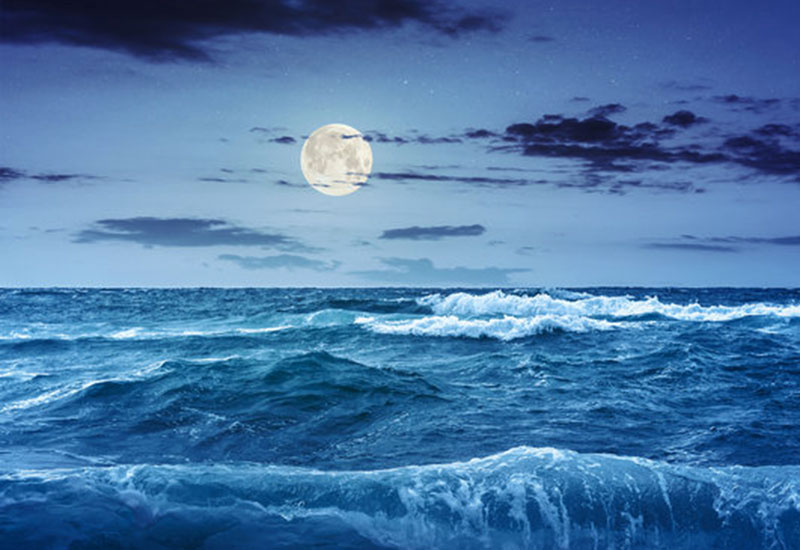 Przypływ i odpływ morza