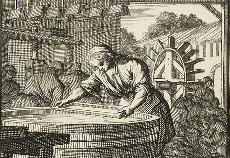 Ilustracja rzemiosł sprzed 500 lat