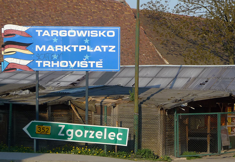 Targowisko na styku trzech państw
