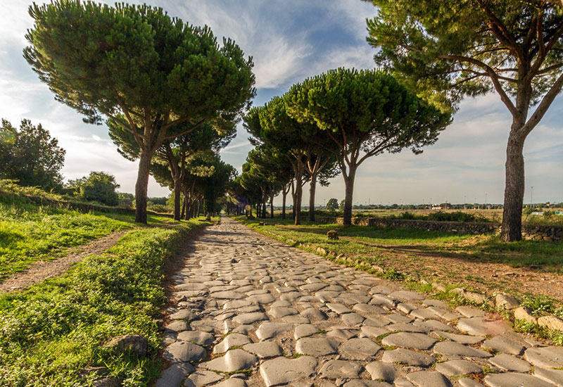 Via Appia - rozwój cywilizacji to rozwój transportu