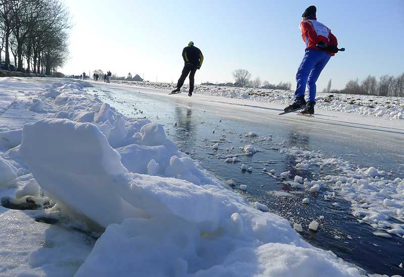 Zima w Holandii