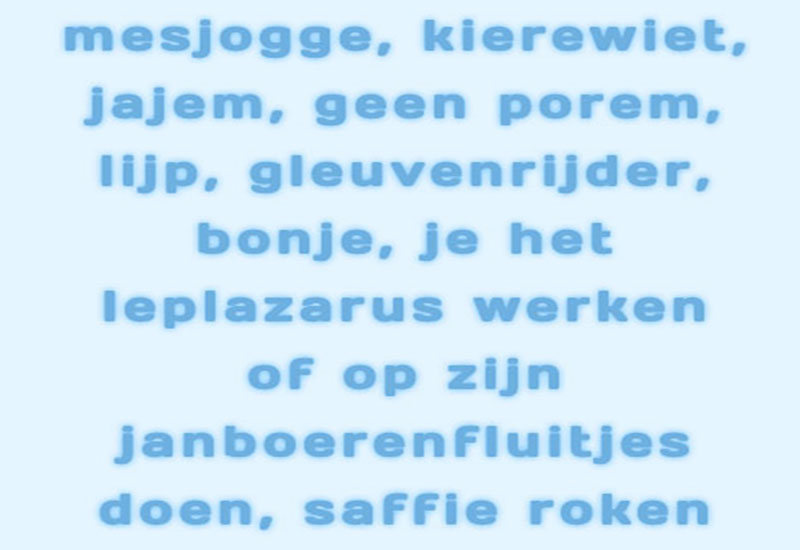 Holenderskie dialekty
