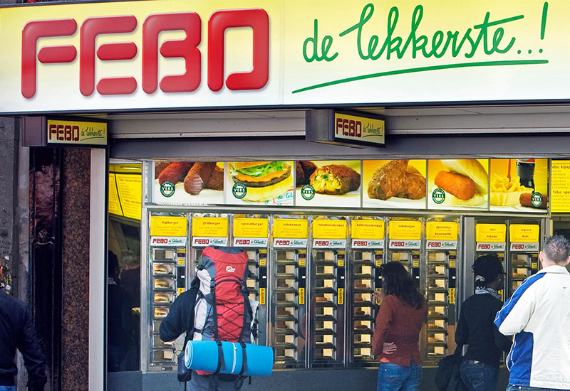 FEBO - krokiety z mury, czyli holenderski fast food 