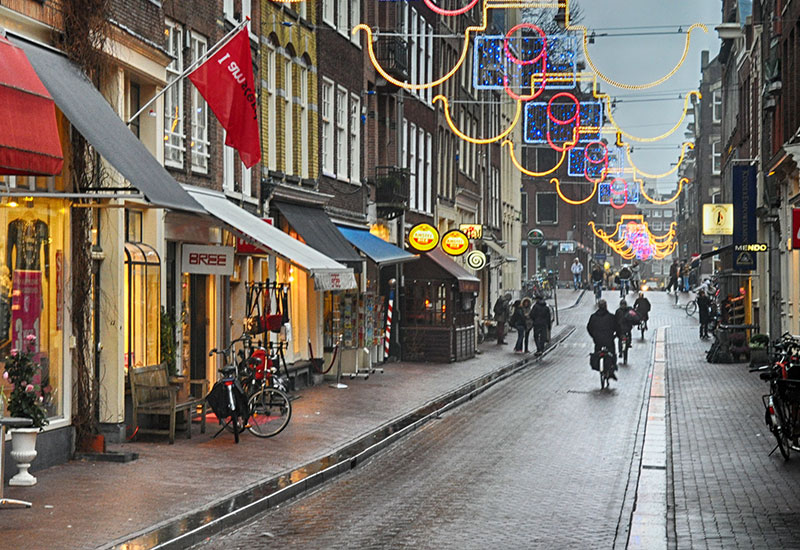 Przewodnik po Amsterdamie - ulice handlowe Amsterdamu